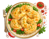 Жута нан с тыквой и морковью